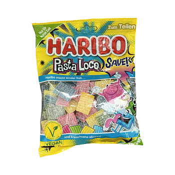 Мармелад Haribo Pasta Loko кислый 160г