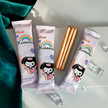 Бисквитные палочки Aioki Kuromi